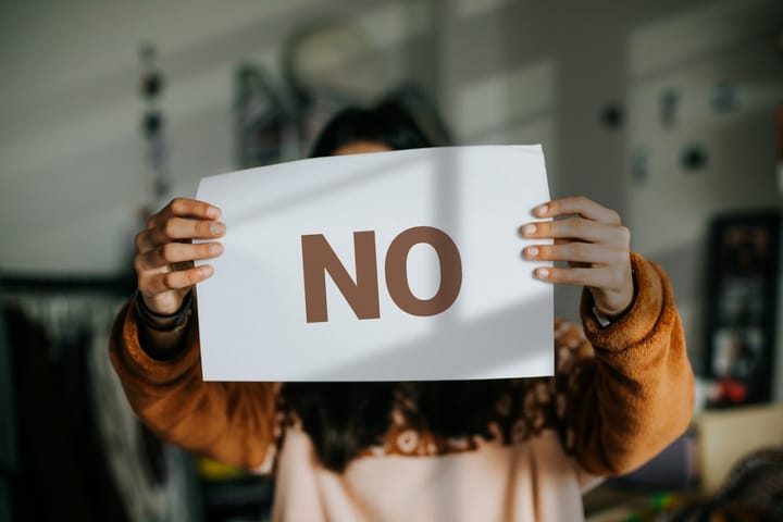 The power of 'No': Setting boundaries without feeling guilty
