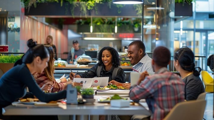 Workplace cafeterias and its  impact on wellbeing